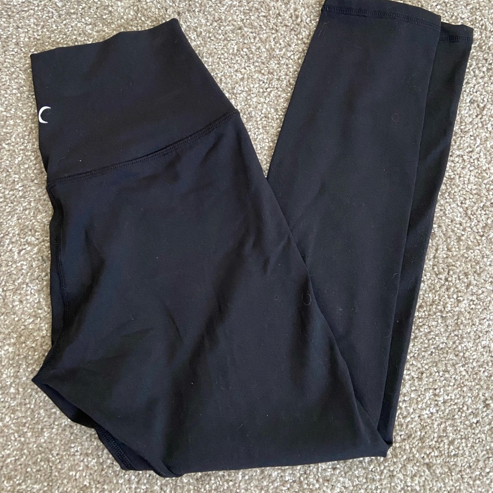 Zyia black brilliant Capri leggings